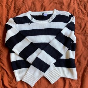 Stripe sweater